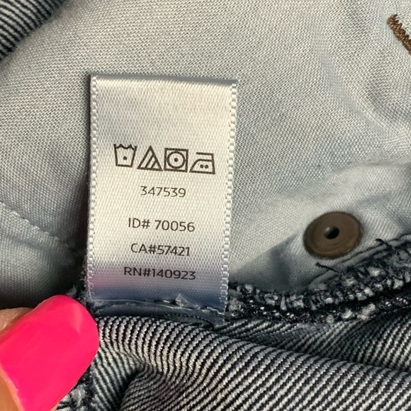 Ann Taylor Loft modern skinny jean dark rinse 4T - Picture 9 of 11